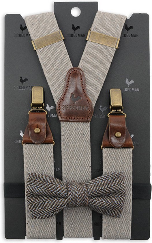 Traditionele bretels voor heren - Sir Redman Combi Pack Kealan Recycled