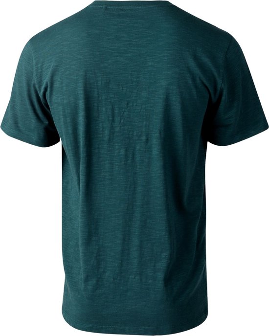 Brunotti John-Logo-Slub Heren T-shirt - Fuel Green - L