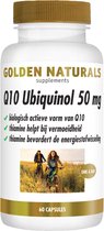 Golden Naturals Q10 Ubiquinol 50mg (60 veganistische capsules)