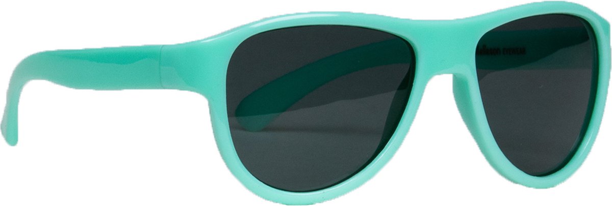 Melleson Eyewear - Kinderzonnebril Charlie 0-2 jaar - Mintgroen - 100% UV-A en UV-B Bescherming - Inclusief Microvezel Pouch