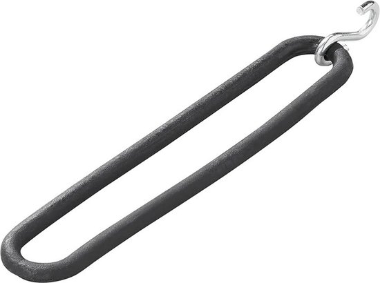 ProPlus Spanrubbers met S-haak - 8x stuks - 20 cm - voor dekzeilen - RVS S-haak - tentelastiek