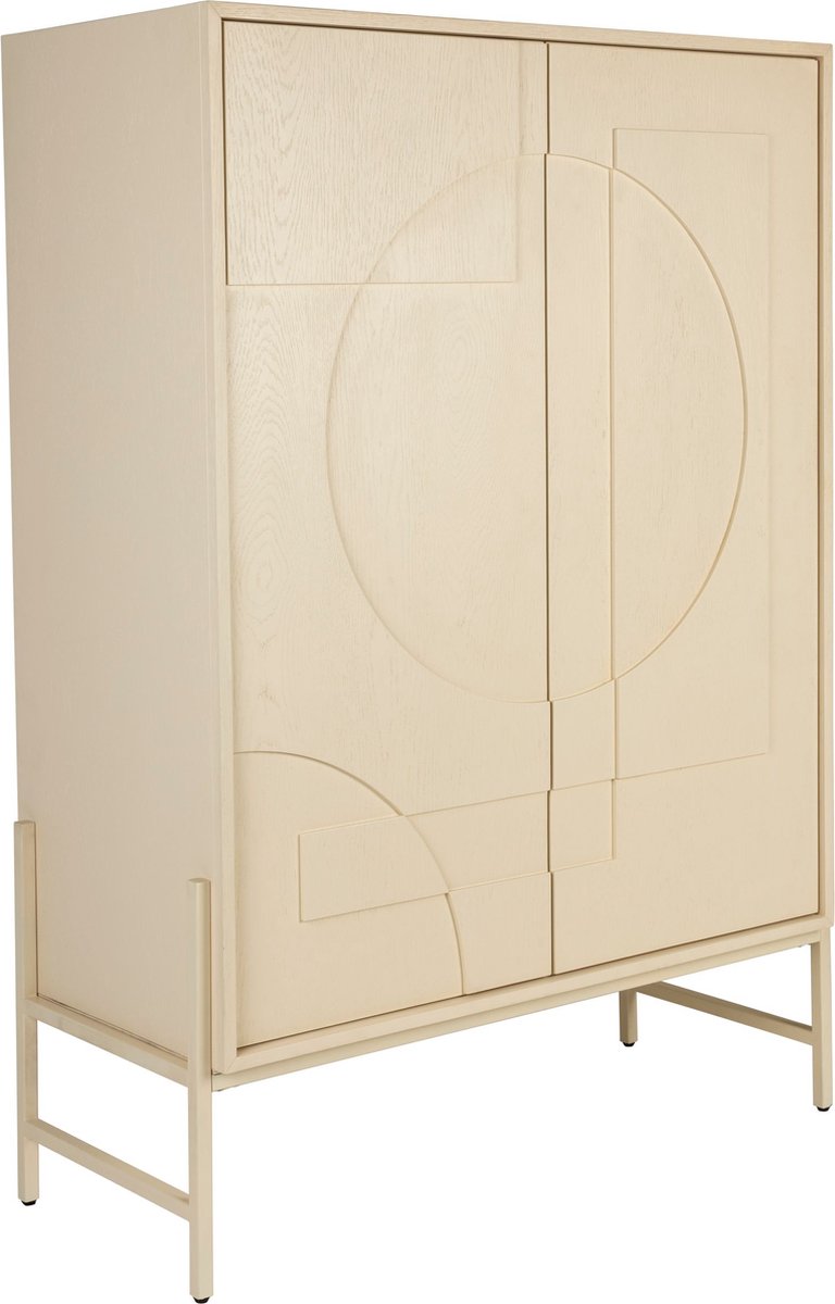 Zuiver Faces Kast/ Opbergkast Hout Beige