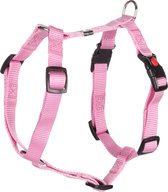 Flamingo Ziggi H-harnas - Harnas Honden - H-harnas Ziggi Roze S 35-50cm 15mm - 1st - 126180 - 1st