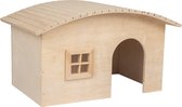 Flamingo Soby - Knaagdierhuis Knaagdier - Huisje Soby Hout M 33,5x21,5x19cm - 1st - 130488 - 1st