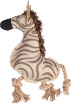 Flamingo Vacan - Speelgoed Honden - Hs Vacan Zebra Beige 6x31x30cm - 1st