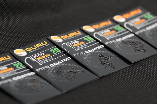 Guru F1 Eyed Barbless (10pcs) - Maat : 22 van Guru — afbeelding 4