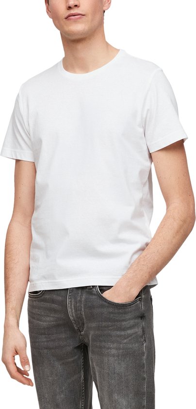 S'Oliver Men-T-shirt--5978 BLUE-Maat M