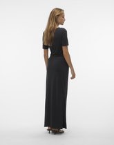 Vero Moda Vmimila Ss V-Neck Ankle Dress ZWART L