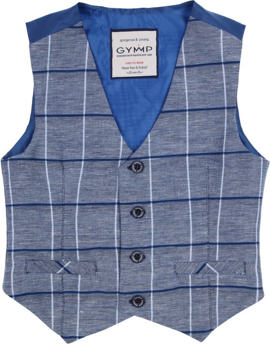 GYMP-Gilet--Blue-Maat 116