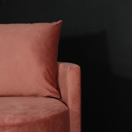 Fauteuil causeuse velours vieux rose fauteuil pivotant