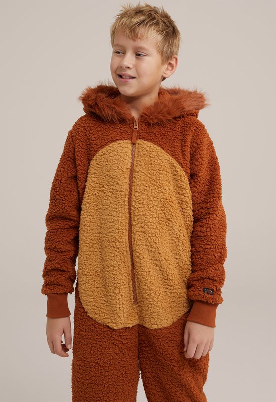 WE Fashion Jongens tijger-onesie