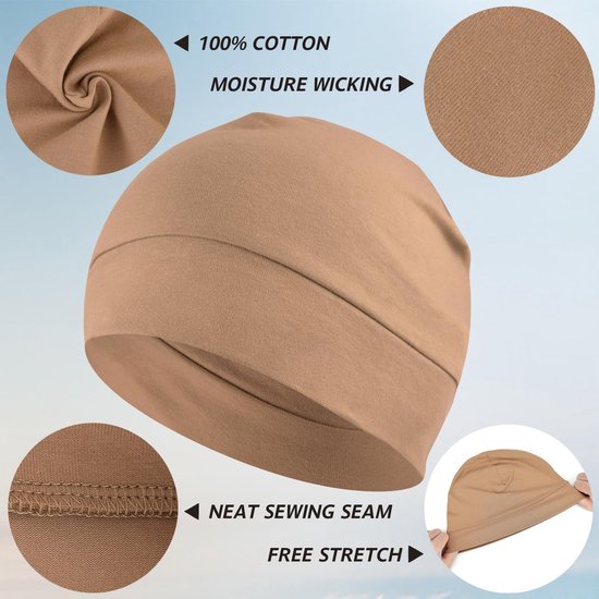 TUKEVA Helmondermuts Winddichte fietsmuts Winter Helmet Liner Skull Cap Winter binnenvoering fietskappe Helm-ondermuts Heren Dames voor Helmen