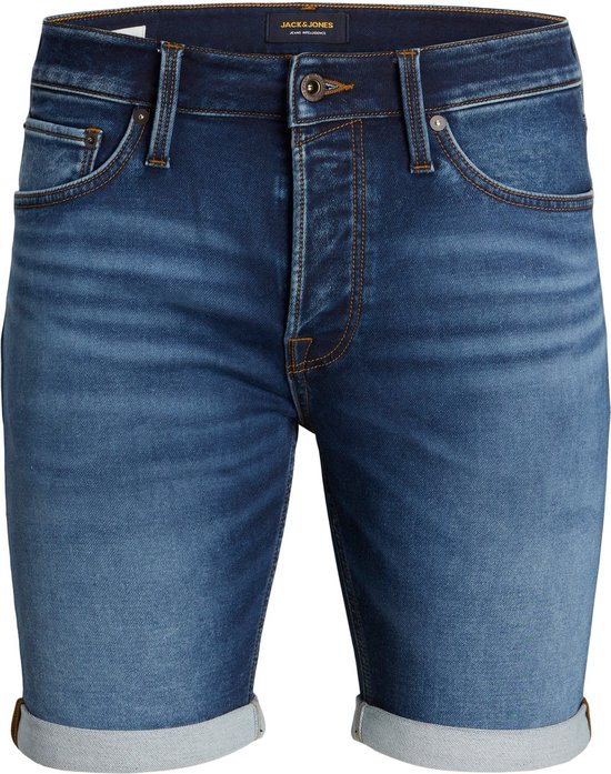 JACK & JONES Rick Icon Shorts regular fit - heren jeans korte broek - denimblauw - Maat: XS
