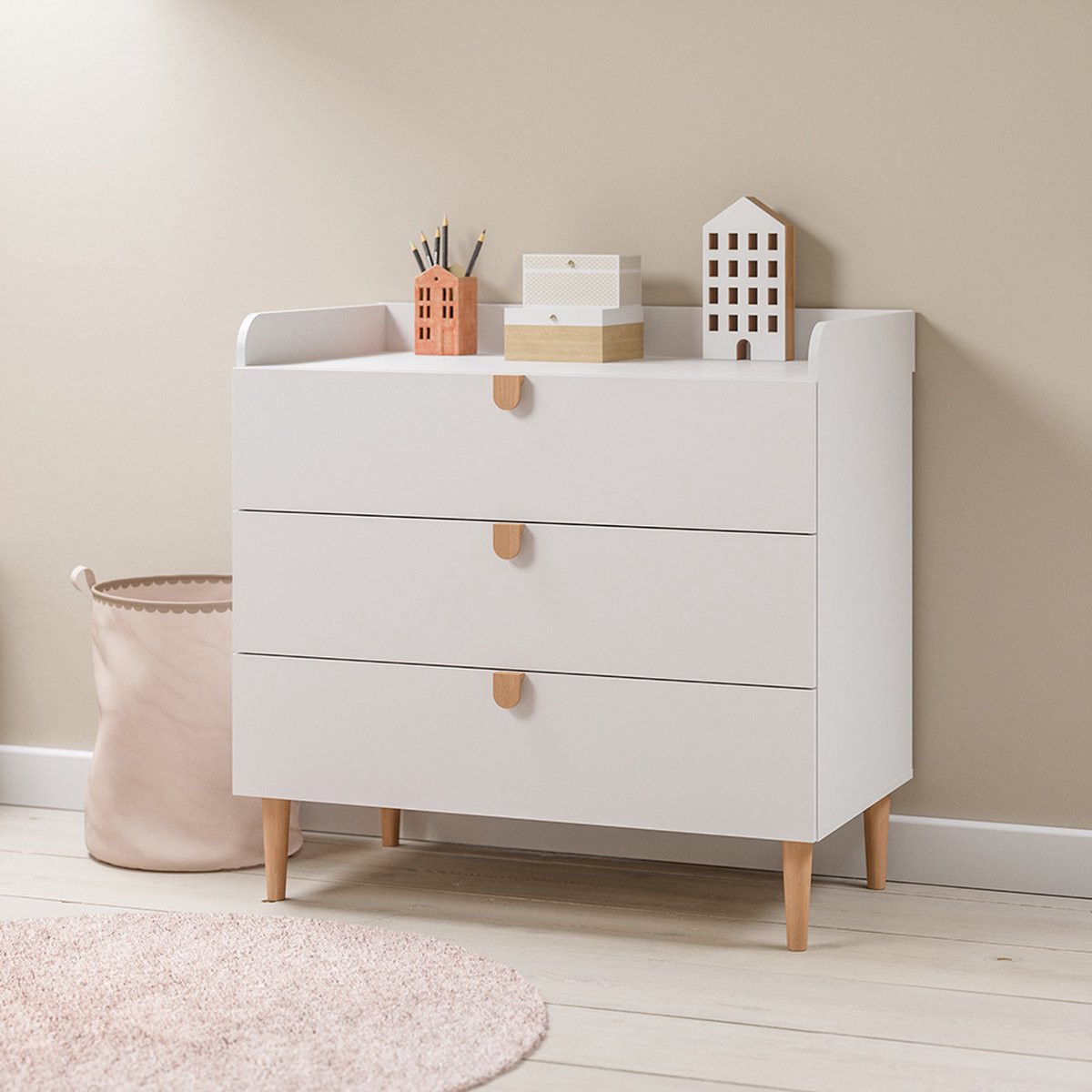 Bol.com Petite Amélie Commode Kast ETOILE - Wit aanbieding