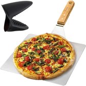 Ruhhy Pizza Schep/Plaat - Veilig en Stijlvol Voedsel Hanteren