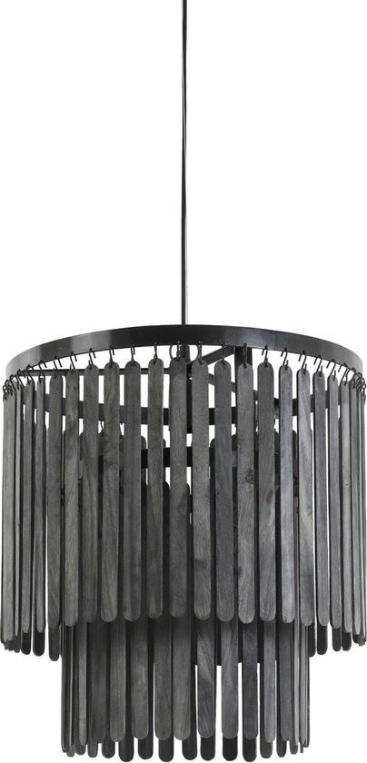 Light & Living Hanglamp Gularo - Zwart - Ø45cm - Modern - Hanglampen Eetkamer, Slaapkamer, Woonkamer