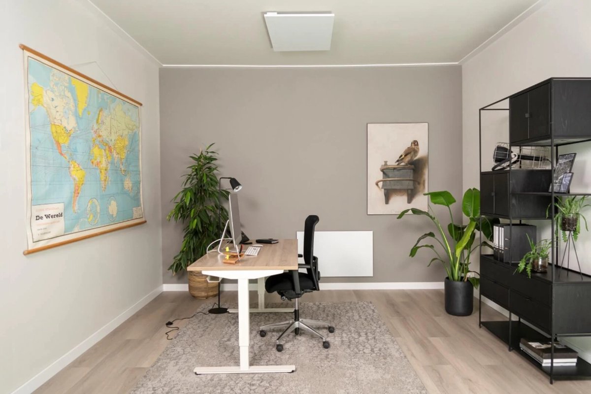 Eurom infraroodpaneel voor plafond 600W met ingebouwde thermostaat en app (361858) – foto 3