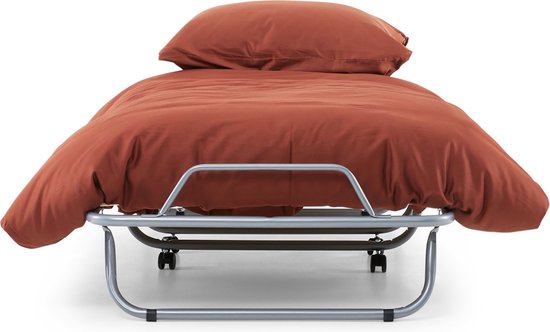 Beddenreus Melior Vouwbed - Eenpersoons - 80x190 cm - Aluminium