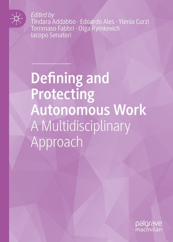 Business and Management (R0) - Defining and Protecting Auton ... - cover