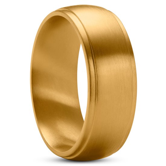 Aesop Louis Goudkleurige Titanium Ring