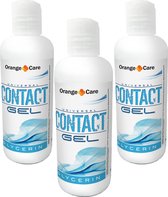 Orange Care Contactgel Elektriciteitsgeleider 3x 200 ML - elektroden therapie geleding elektroden - geleidende elektrode gel TENS / EMS spierstimulatie apparaten voor bescherming huid en hydratatie