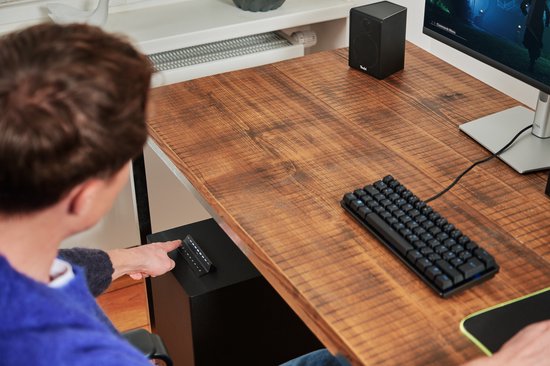 CONSONO 25 CONCEPT Surround 5.1 set - Système 5.1 complet prêt à l'emploi pour un véritable son surround - caisson de basses avec récepteur AV intégré avec Bluetooth 5.0 Zwart