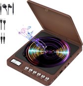 Discman - CD speler - Anti shock - Oplaadbaar - Inclusief oordopjes - Must have voor iedereen!