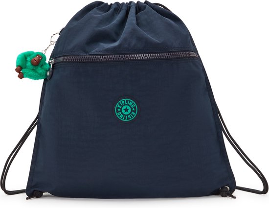 Kipling SUPERTABOO Gymtas, 15 Liter - Blue Green Bl