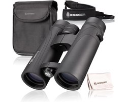 BRESSER Corvette 10x42 Verrekijker – Waterdicht, BaK-4 Prisma's, FMC Coating – Ideaal voor Vogels Kijken, Wandelen & Riezen