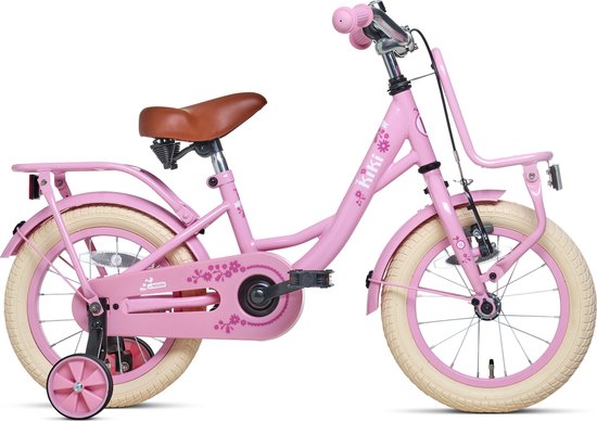 Nogan Kiki - Kinderfiets - Meisjesfiets - 14 inch - Roze