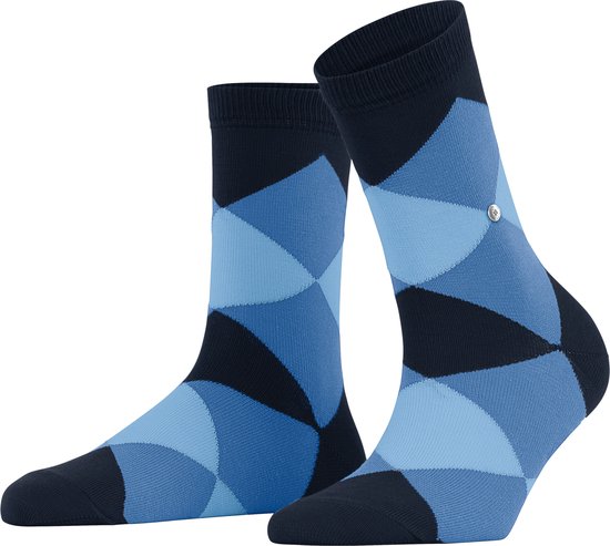 Burlington Bonnie one-size Organisch Katoen sokken dames blauw - Maat 36-41