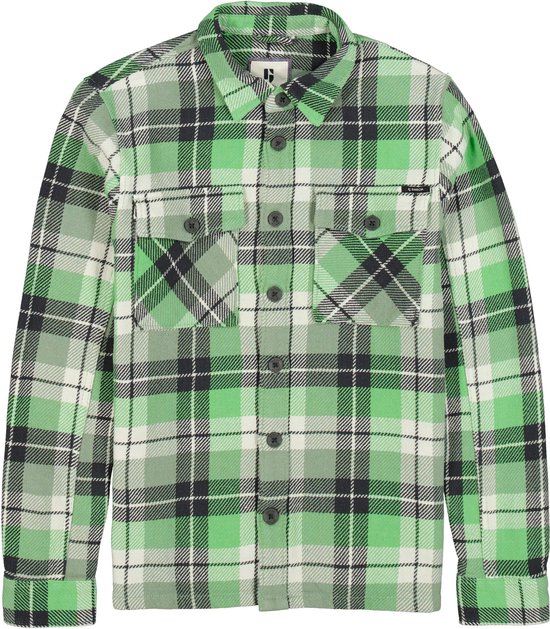 GARCIA Jongens Overhemd Groen - Maat 164/170