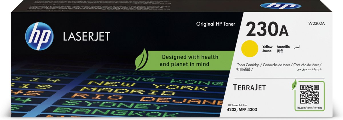 Image of HP 230A Yellow Original LaserJet Toner Cartridge