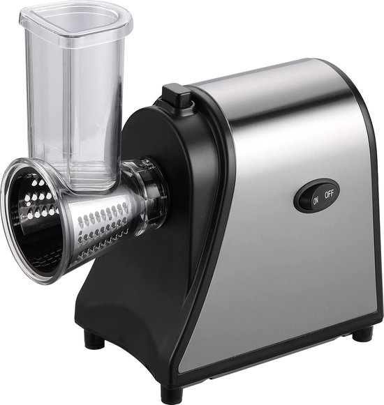 BEPER BP.552 Elektrische hakmolen met dubbel lemmet voor het malen en fijnmalen, lemmet van staal, 400 W, reservoir 0,5 l, wit