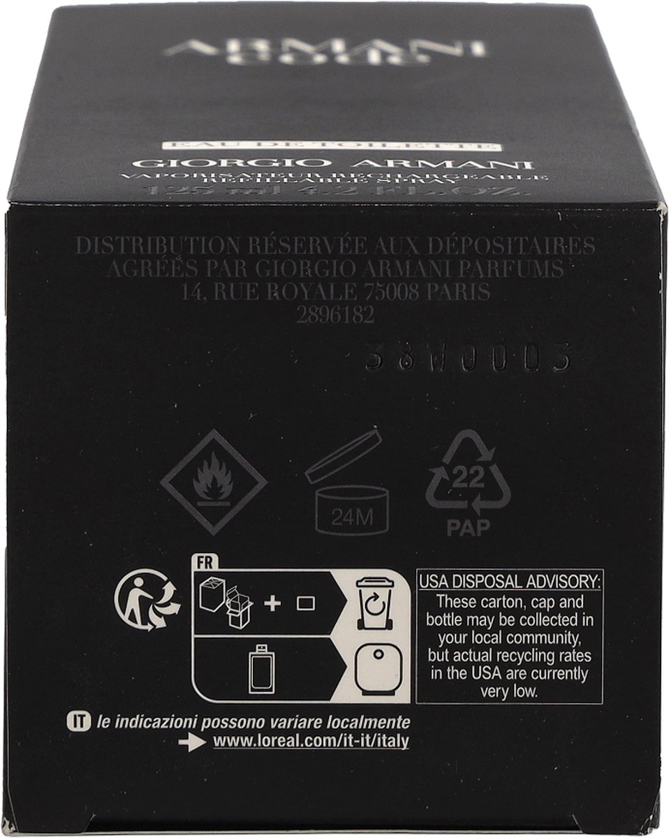 Armani Code 125 ml Eau de Toilette - Herenparfum – foto 2