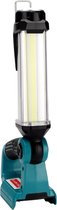 Krylanso® - Lampe de chantier LED pour batterie Makita 14,4V/18V LXT - Fonction USB Powerbank - incl. Porte- Outils - Tête de lampe orientable - Compacte et maniable - 35 Watt - 2000 Lumen (livré sans batterie ni chargeur)
