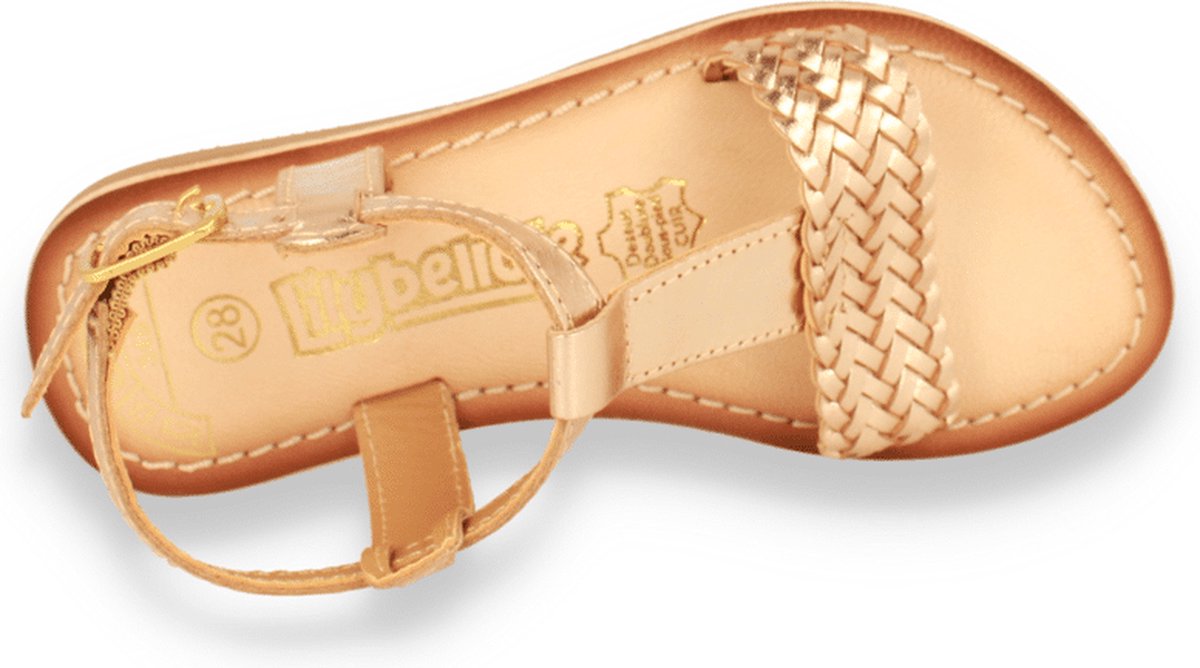 Lilybellule Meisjes Sandaal | Goud | Maat: 30