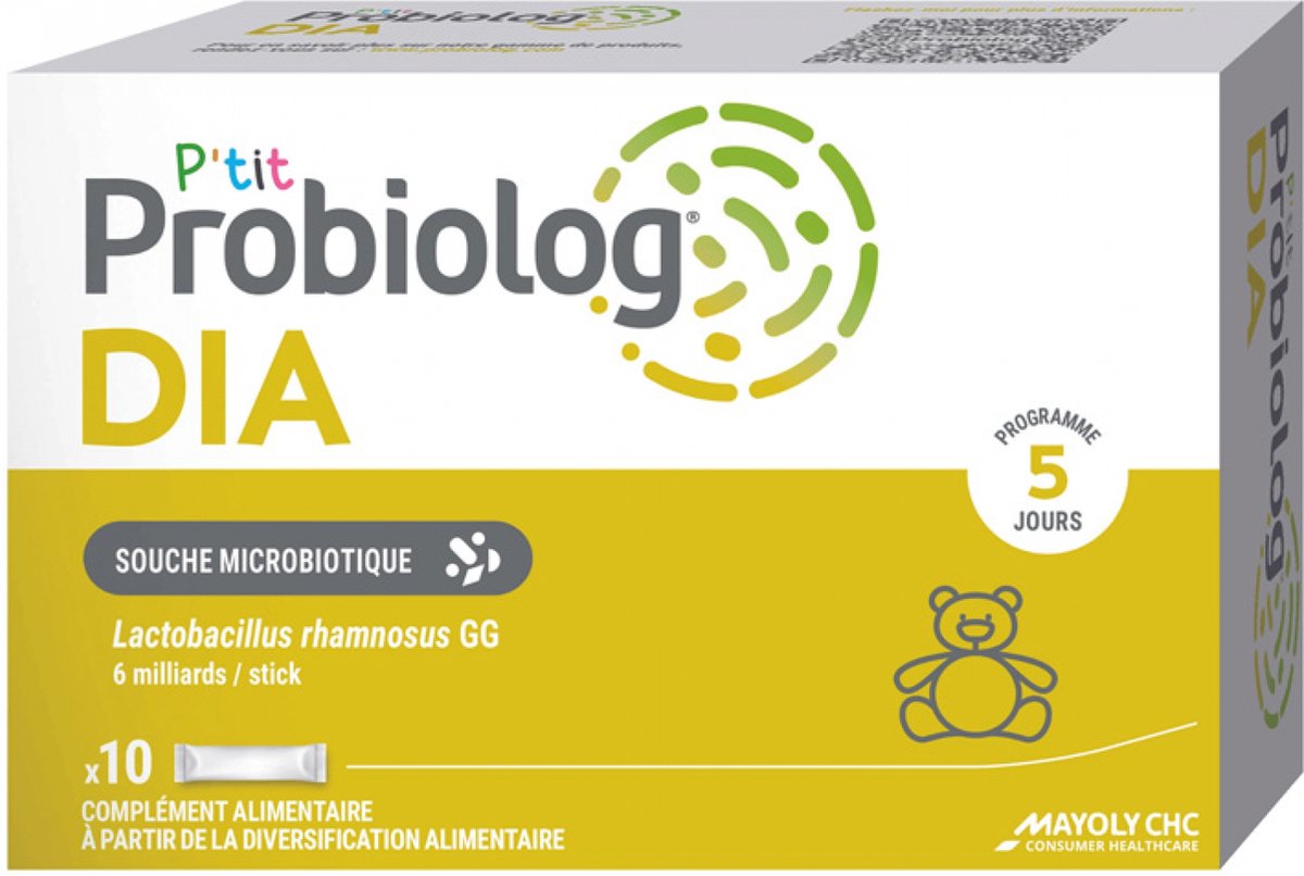 Mayoly Spindler Probiolog P'tit Probiolog DIA 10 Sticks