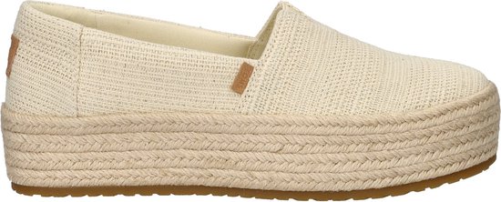 Toms Valencia dames espadrille - Off White - Maat 37,5