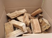 palinghout ovengedroogd dik eiken hout 15 kg ,circa 12 cm lang