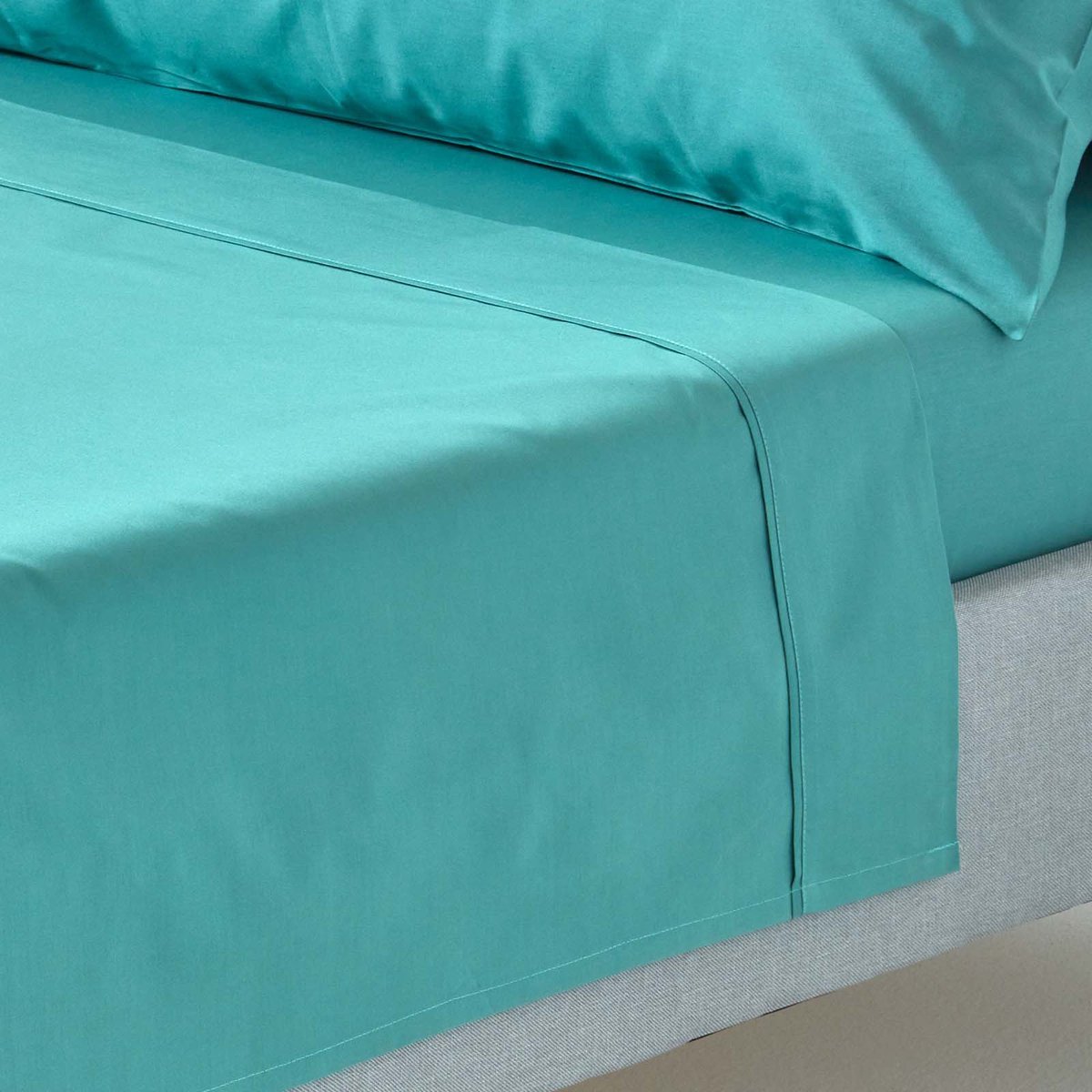 Homescapes Laken – Petrol – 100% Egyptisch Perkal Katoen – 200 Draaddichtheid