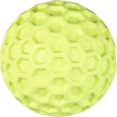 Duvoplus - Speelgoed Voor Dieren - Hond - Rubber Hexagon Bal Dispenser 7,5x7,5x7,5cm Groen - 1st
