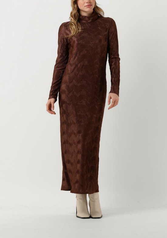 Another Label Alaiya Dress Robes M/L - Marron
