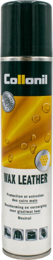 Collonil Wax Leather spray | beschermt en voed leersoorten met bijenwas | 200 ml