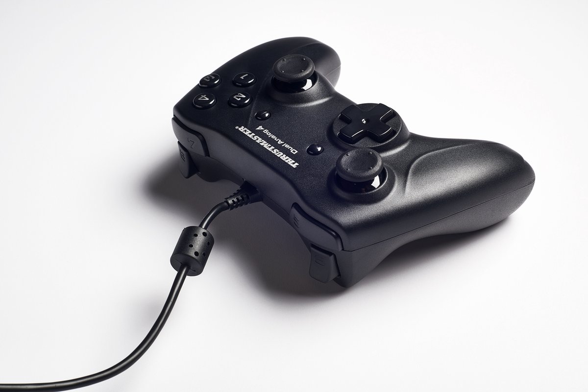 Thrustmaster Dual Analog 4 - Bedrade Controller - Geschikt voor PC - USB 2.0 - Zwart