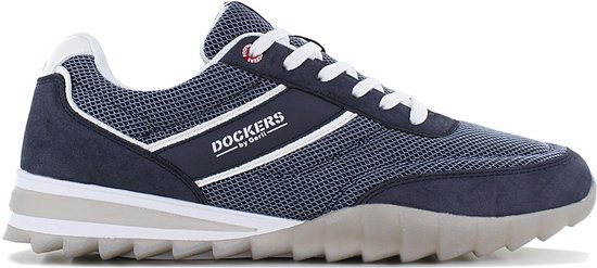 DOCKERS by Gerli 54HY004 - Heren Sneakers Vrijetijdsschoenen Schoenen Blauw 702660 - Maat EU 44 UK 10