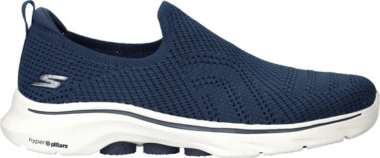 Skechers Go Walk 7 Amina VEGAN instapper - Dames - Blauw - Maat 40