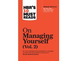 Omslag van HBR's 10 Must Reads on Managing Yourself, Vol. 2