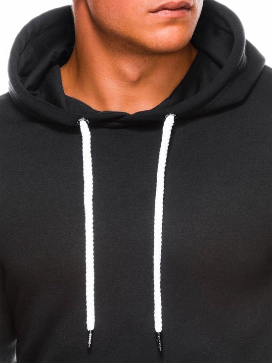 Ombre - sweat à capuche pour hommes noir - basique