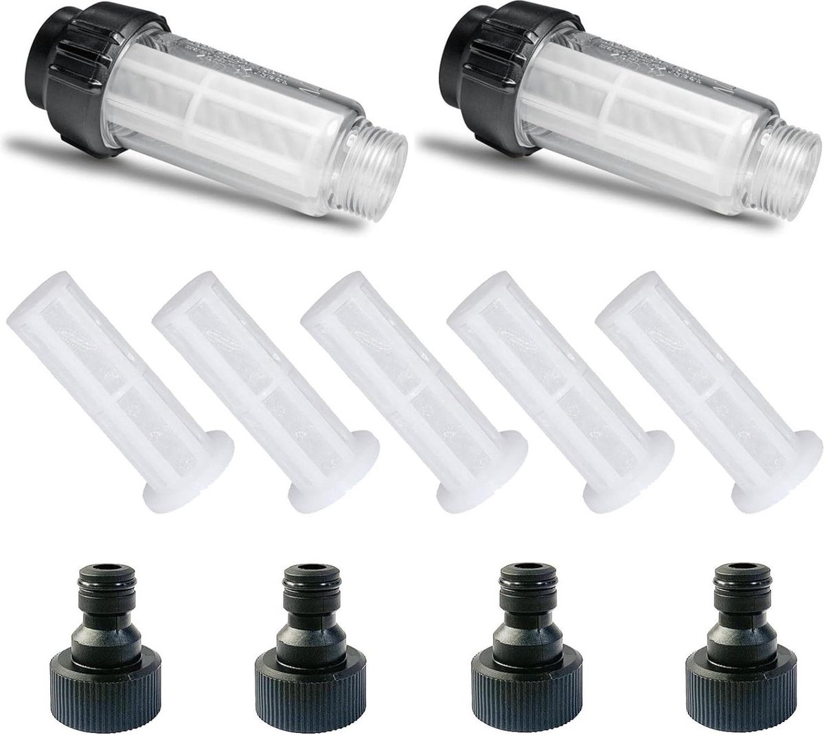 Waterfilter voor tuinslang 3 4 inch voor waterleiding voor tuinirrigatie hogedrukreiniger camper- Hoogwaardig waterfilter voor tuinslang ideaal voor tuinirrigatie camper 3 4 inch waterfilter